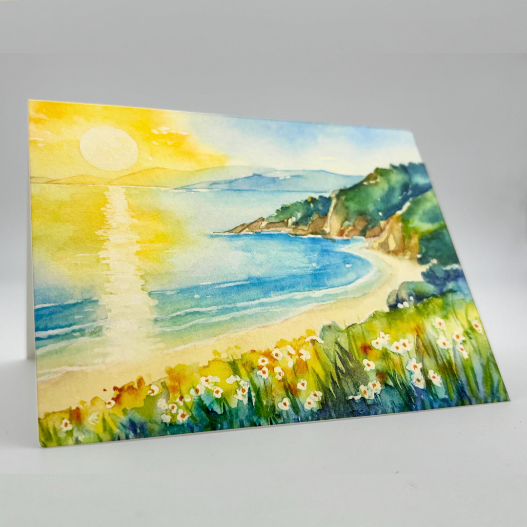 Watercolor Note Card Set (5)